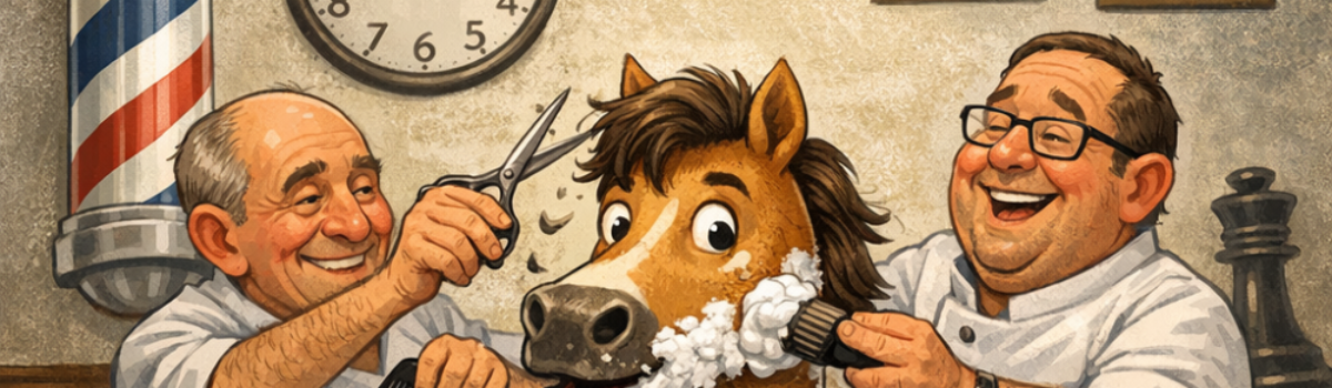 KNSB-team ’t Paardje geknipt, gewassen en geschoren